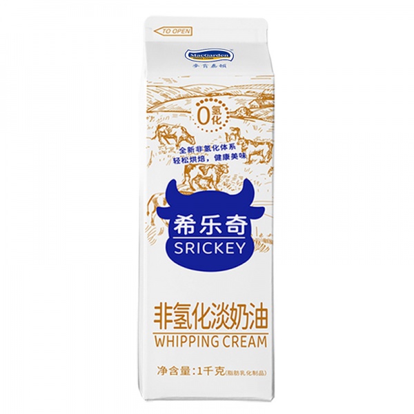 希乐奇非氢化淡奶油