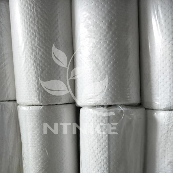 Oil only absorbent rolls