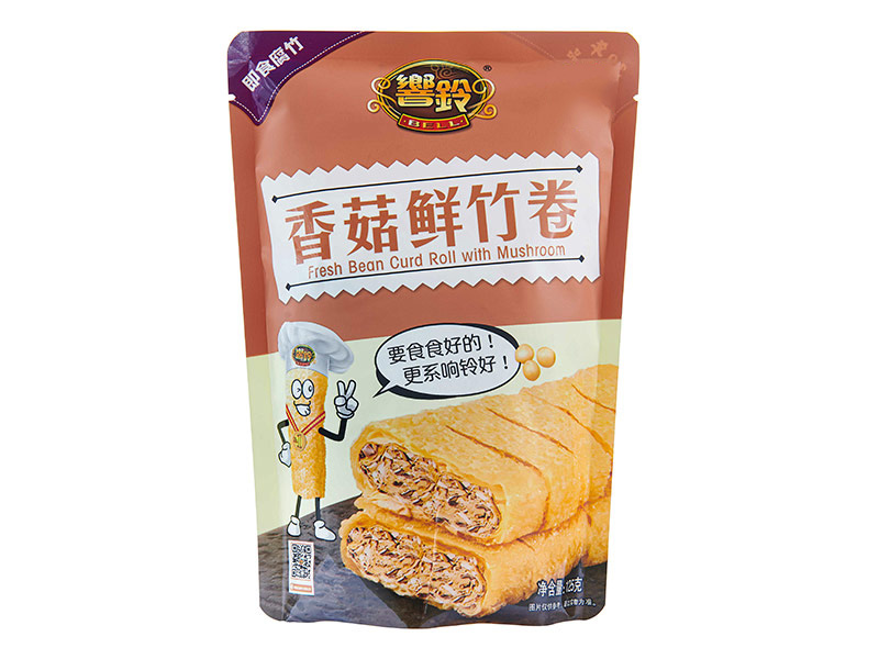 Fresh Bean Curd Roll With Mushroom