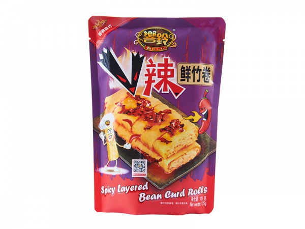 Spicy Layered Bean Curd Rolls