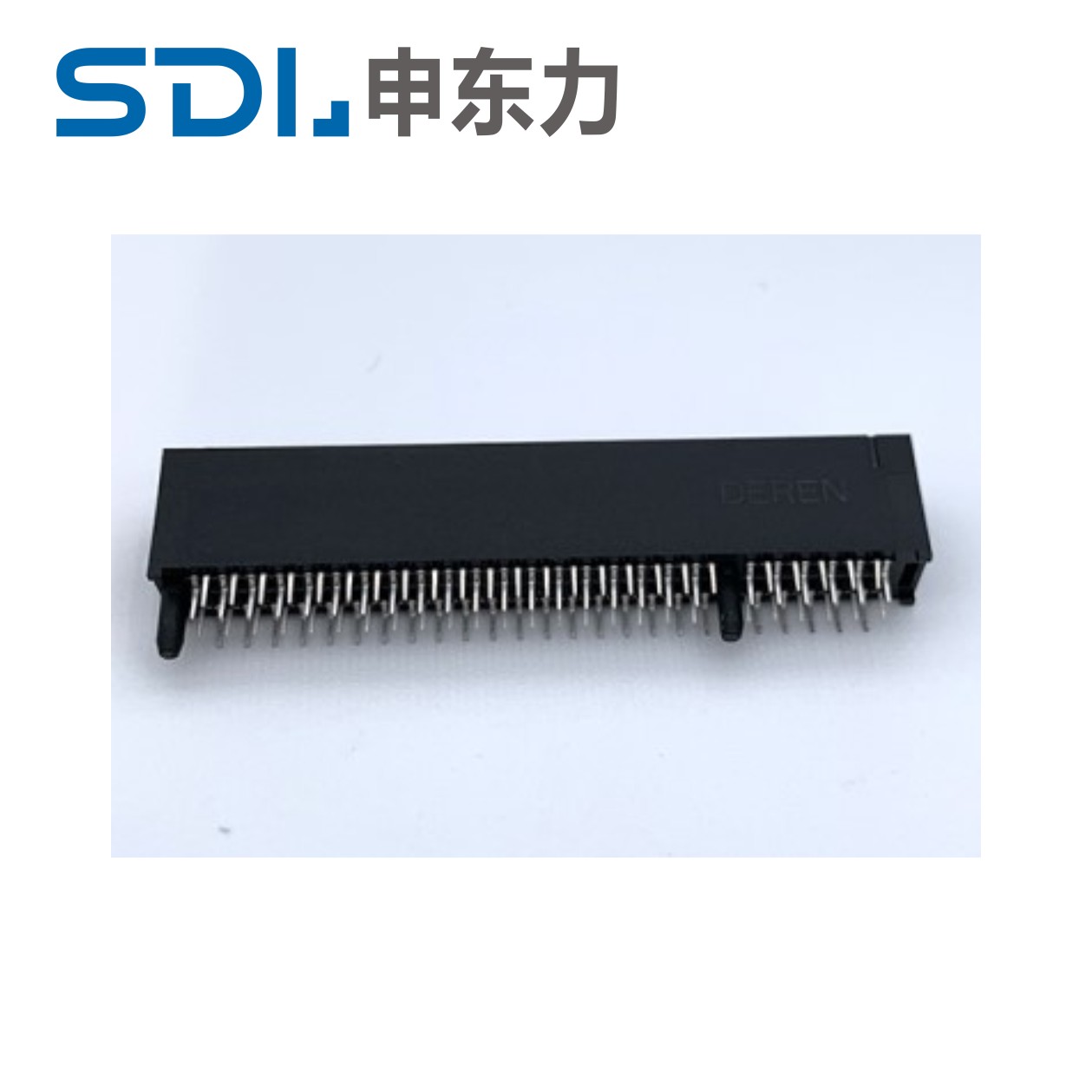 PCIe X8 98PIN G/F L=2.3mm侧开口，无耳扣 564ZD4-001H15111
