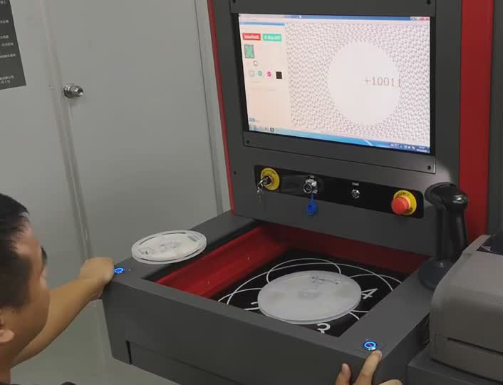 X-Ray点料机点数机点算7寸和13寸料盘视频