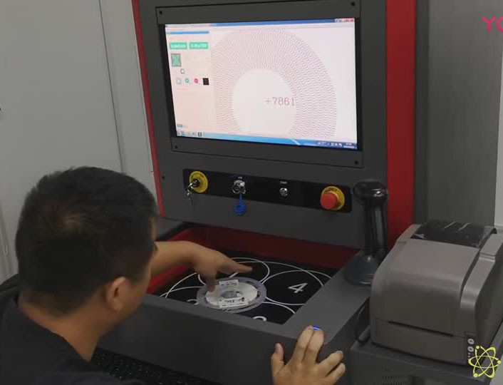 X-Ray点料机点数机7英寸标准料盘重复精度视频