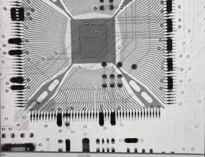 检测QFN芯片金线邦定线伟铭X射线PCB BGA检测机