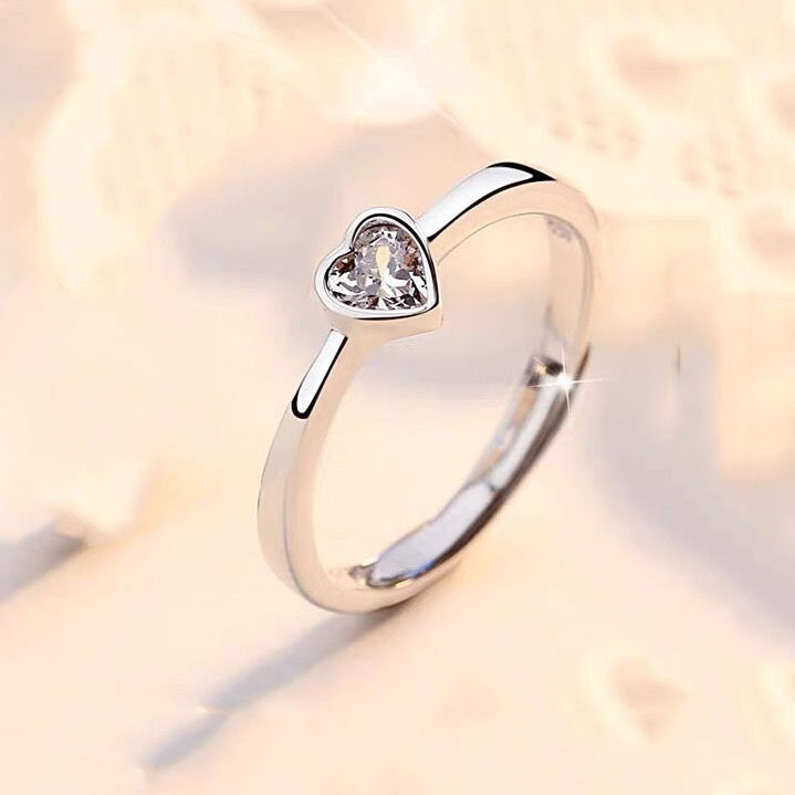Couple ring a man and a woman love you ring hipster student personality love ring proposal gift