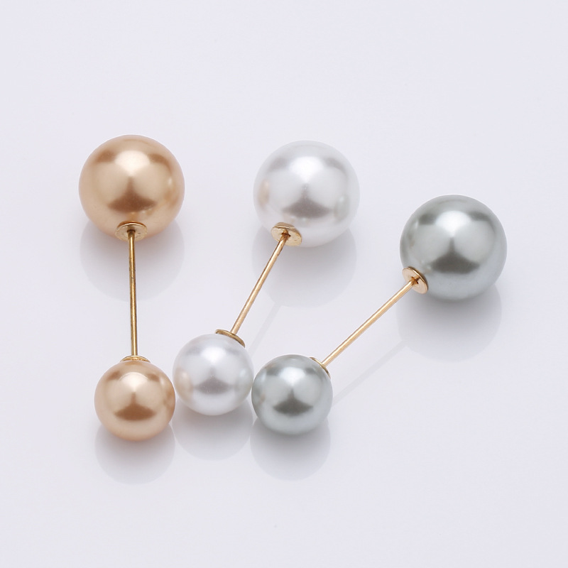 Pearl pin clothing fixed invisible anti-slip brooch high appearance level