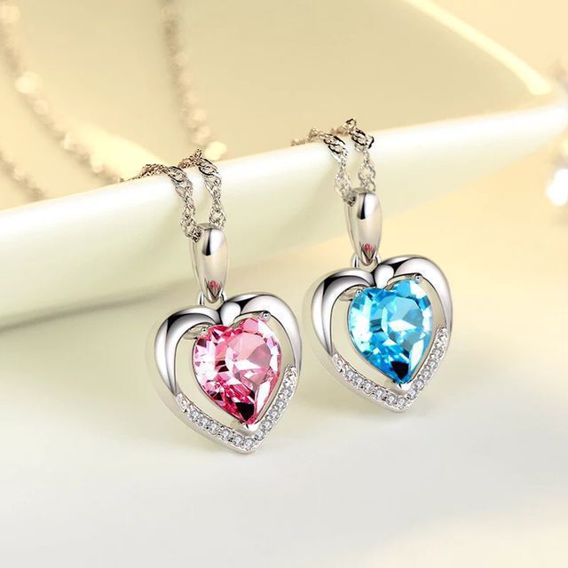 Necklace female collarbone chain simple Hyland heart pendant birthday girlfriend wife 520 Valentine's Day gift