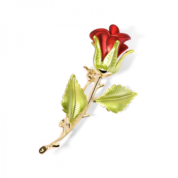 Red Rose Brooch Wholesale Valentine
