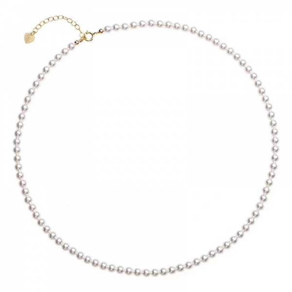 Very small rice pearl necklace female light luxury niche 2023 new collarbone chain temperament choker high-grade sense