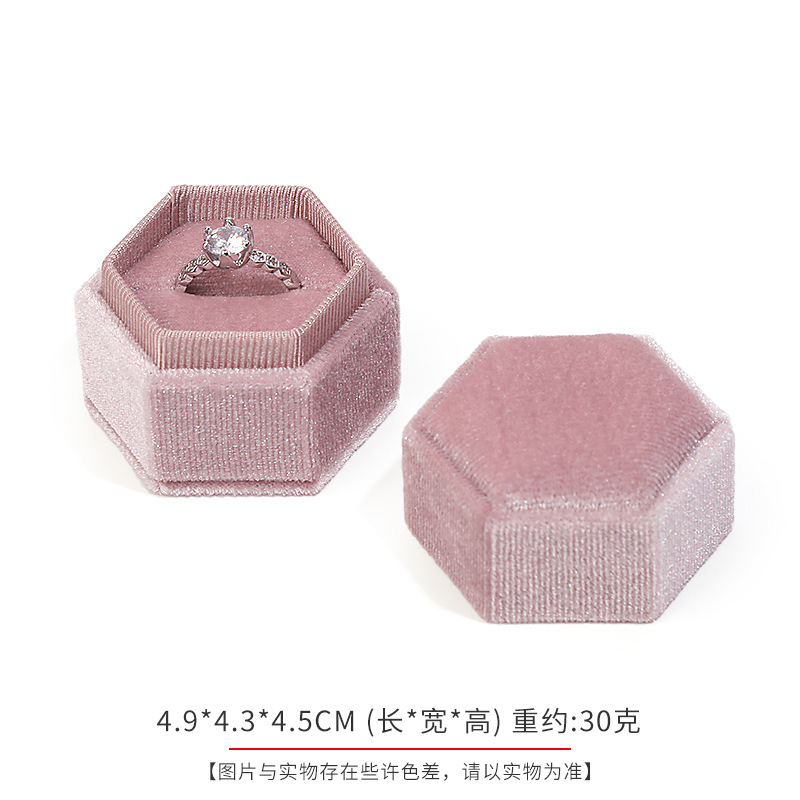 Hexagonal jewelry box