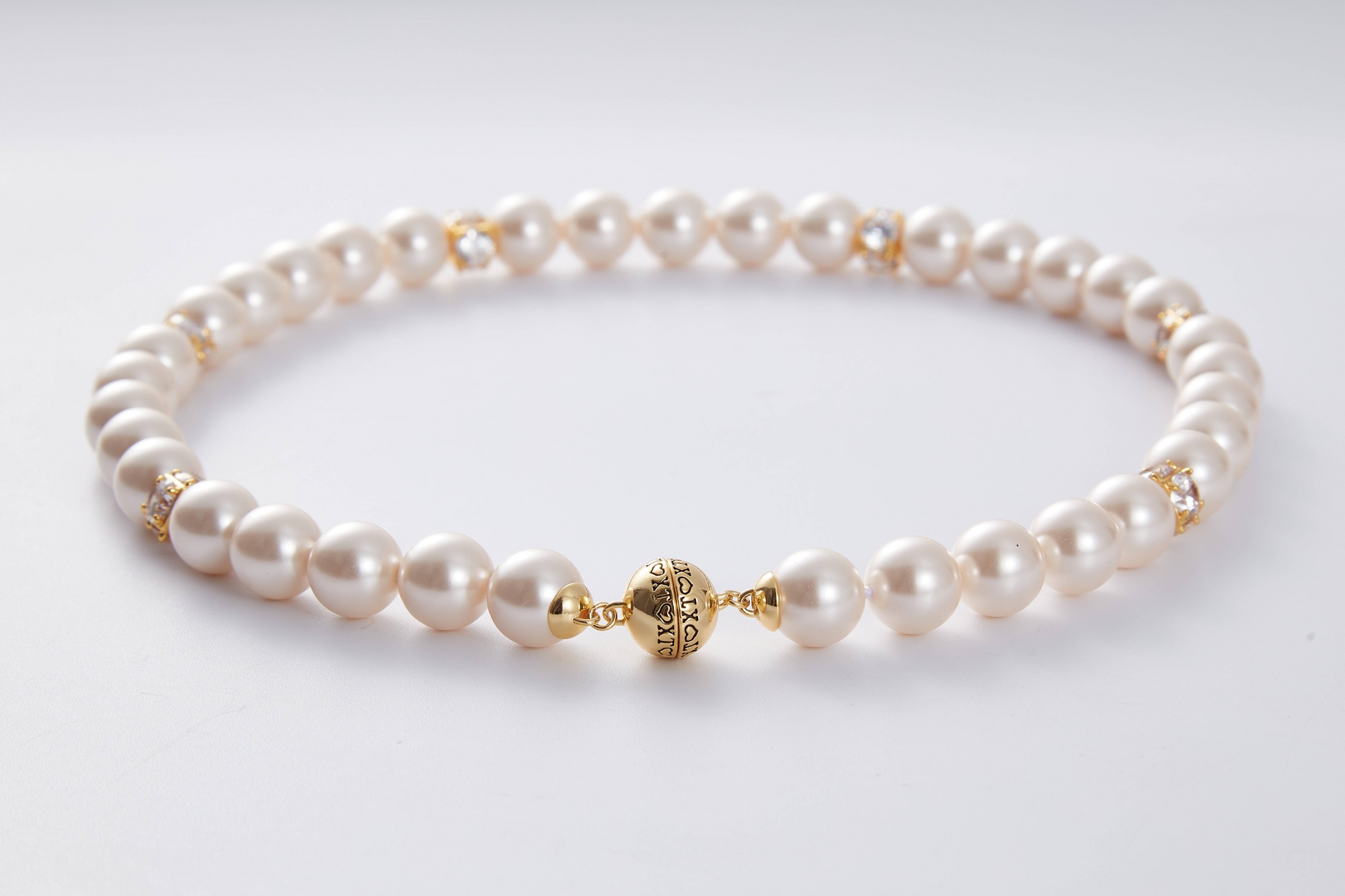 Noble pearl bracelet design, pearl jewelry, simple beads bracelet