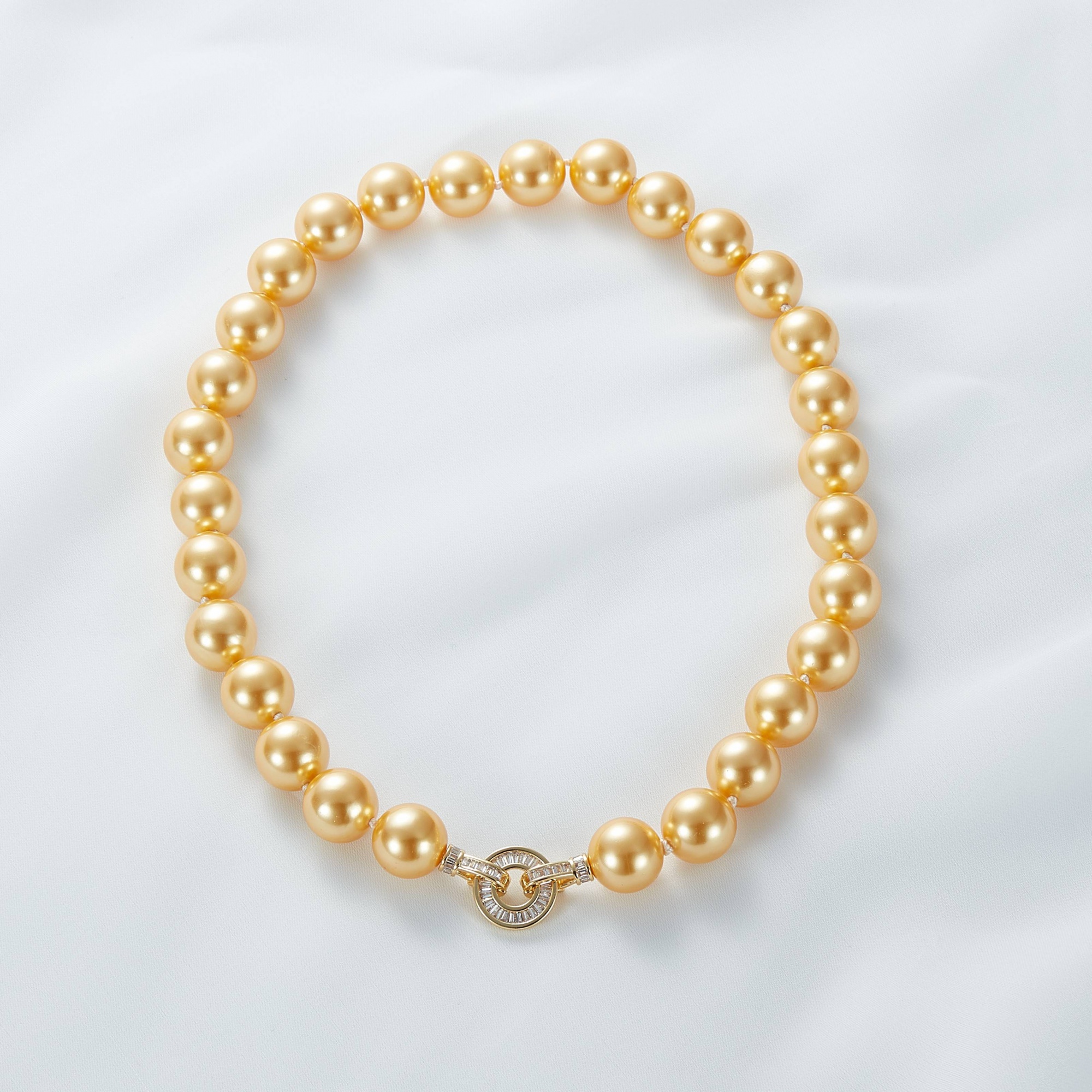 Fashion 10 Mm White Pearl Necklace Earrings Bracelet Jewelry Sets Gift For Valentine's Day  