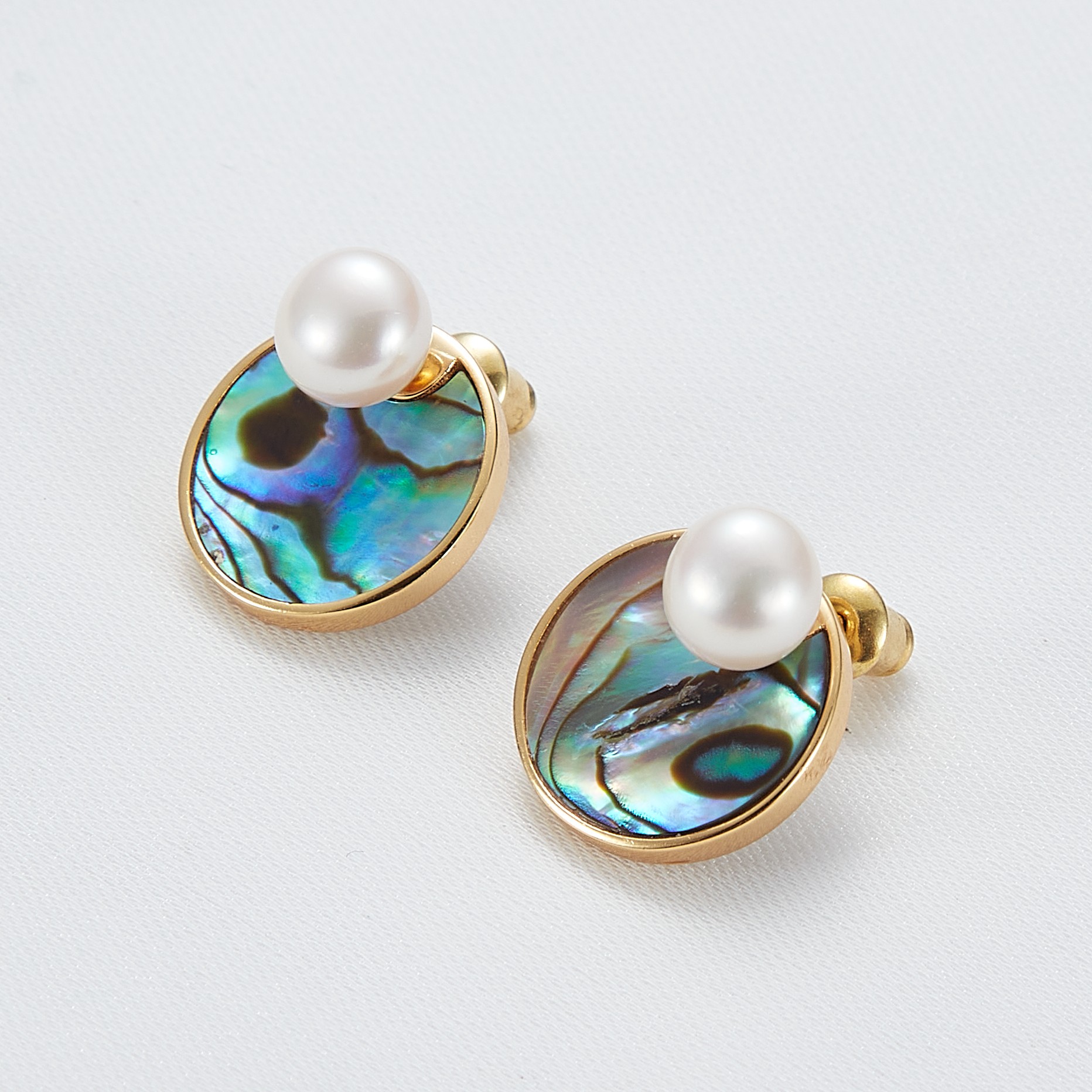 Jewelry Custom Pearl Earring Seashell Earrings Pendientes 925 Sterling Silver Freshwater Pearl Earrings 