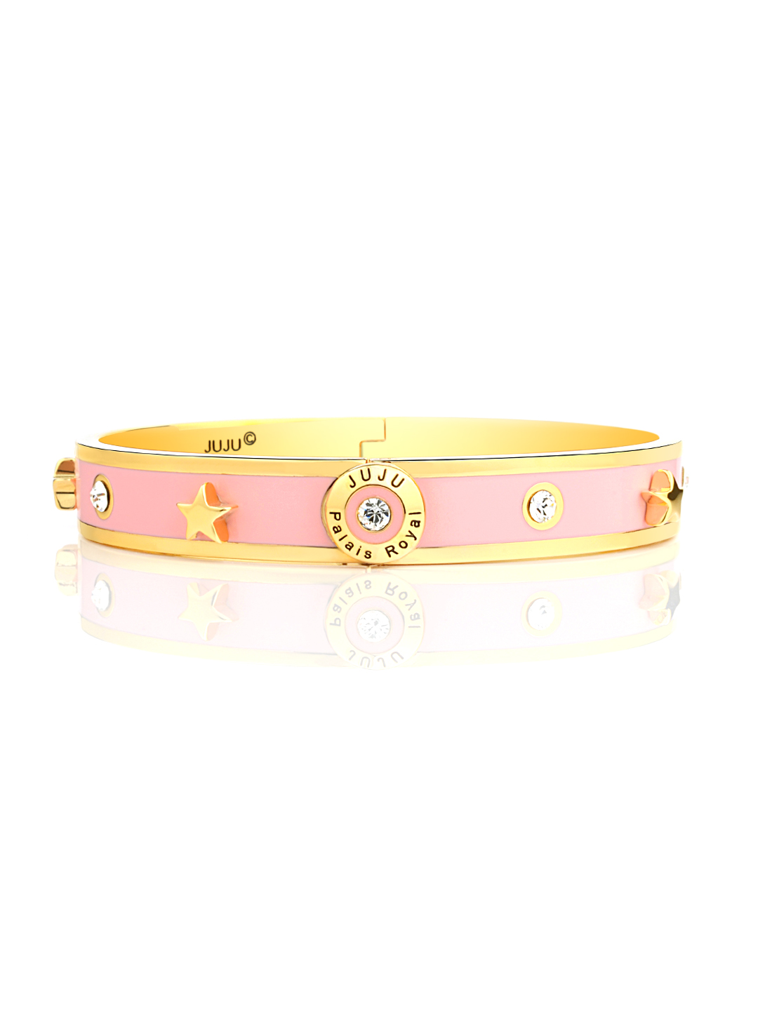 New design fashion jewelry with diamond women enamel bangle