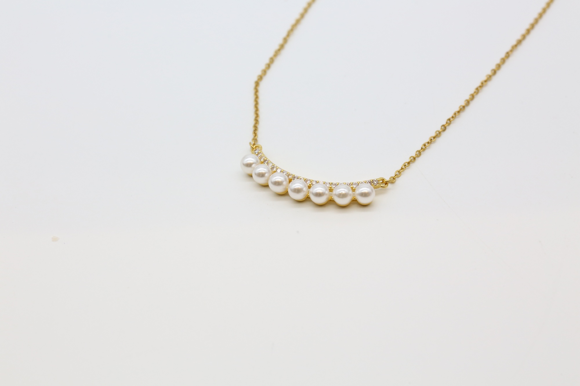  Fine Design Classic Basic Stacking Jewelry Winter Sense Shell Beads Pearl Lucky Sweater Chains Adjustable Necklace