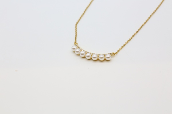  Fine Design Classic Basic Stacking Jewelry Winter Sense Shell Beads Pearl Lucky Sweater Chains Adjustable Necklace