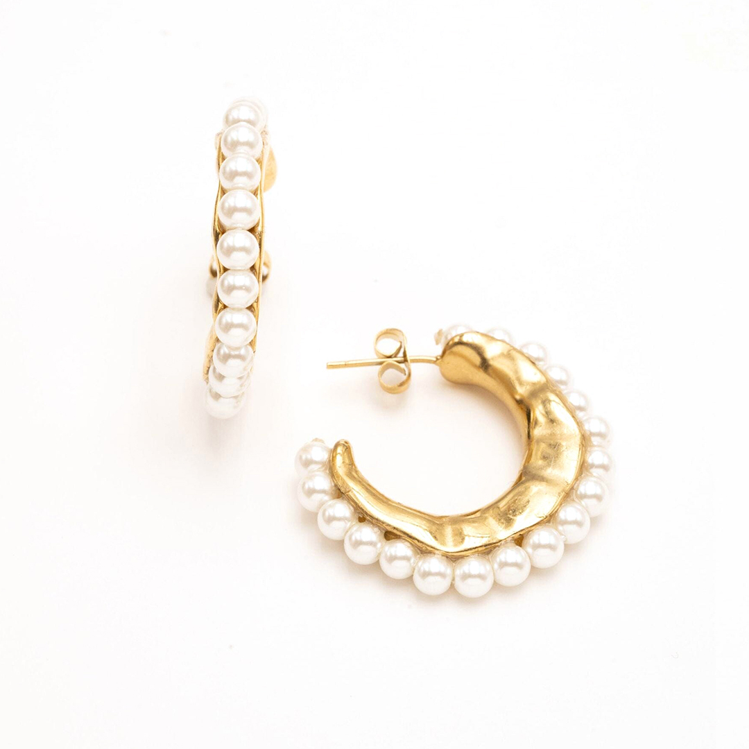 New Style S925 Silver Needle Irregular Earrings Personality Metal Fashion Shaped Earrings for Women