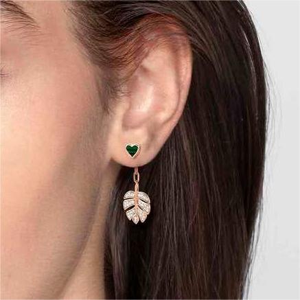 18K Gold Linear Swirl Wire Earrings For Women dangling Boho Dangle Drop Classic Infinity Earrings for Girls