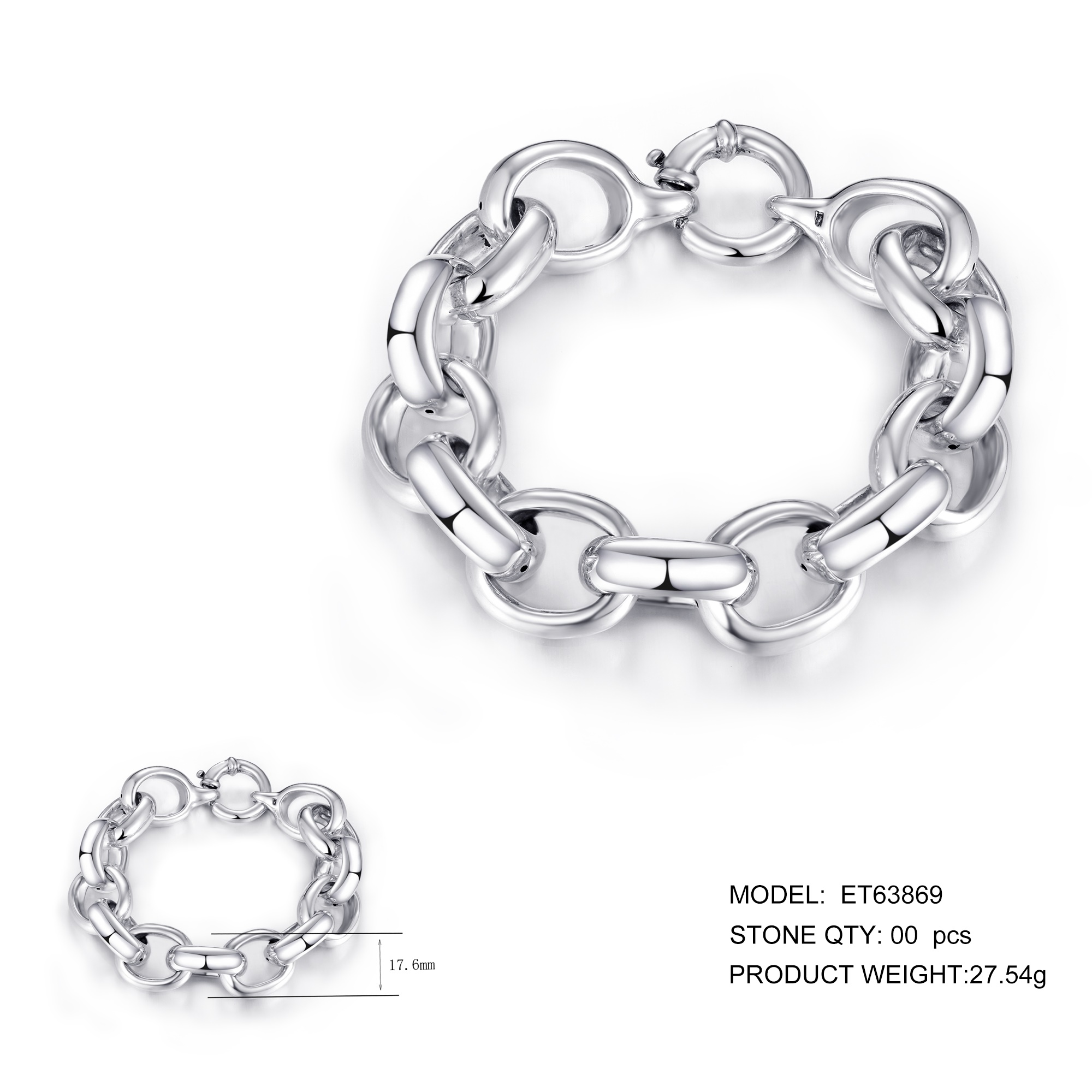 Antique 925 Silver Rose Flower Sea Star Bracelet Women's Adjustable Wreath Bracelets