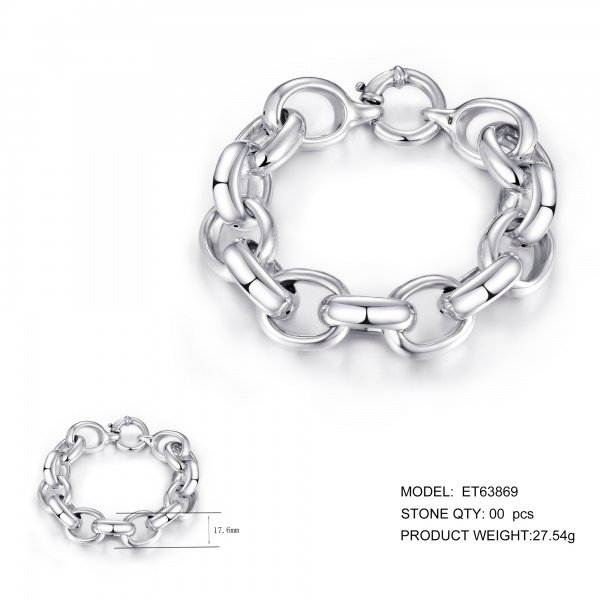 Antique 925 Silver Rose Flower Sea Star Bracelet Women's Adjustable Wreath Bracelets