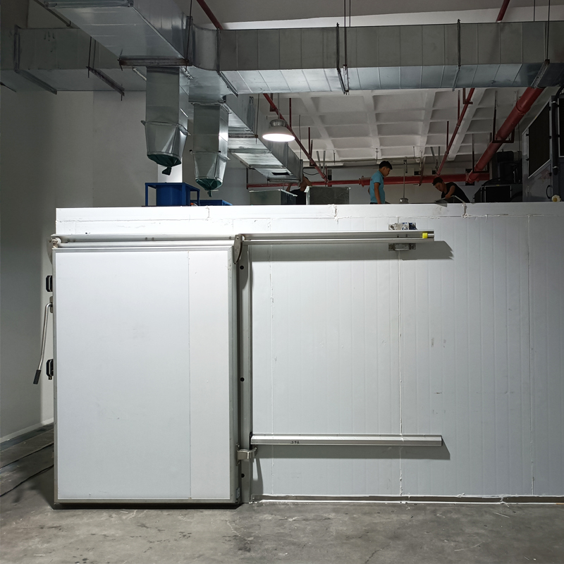 重庆薯片牛肉干烘干项目“6套10匹空气能烘干机”