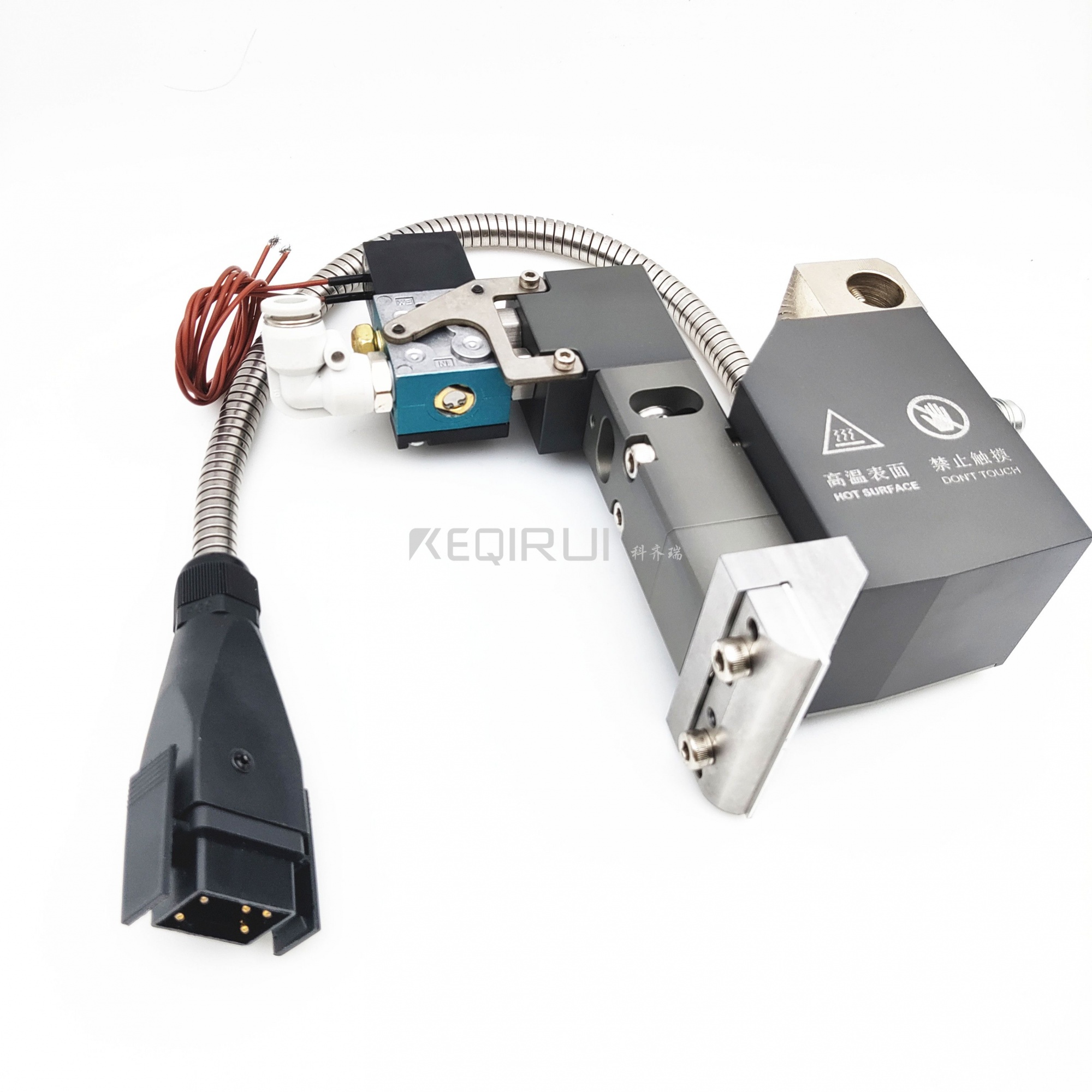 The 8565055 is compatible with Robatech glue guns, with a maximum effective glue application width of 55mm. The module adopts AOAC mode.