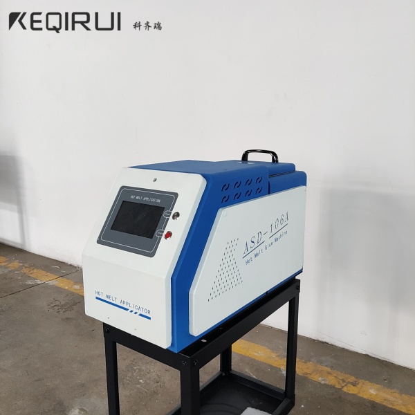 Hot Melt Glue Machine for Leather Textile Electric Touch Screen Easy Operation for Beverage Industry Wood Packaging Gear Core