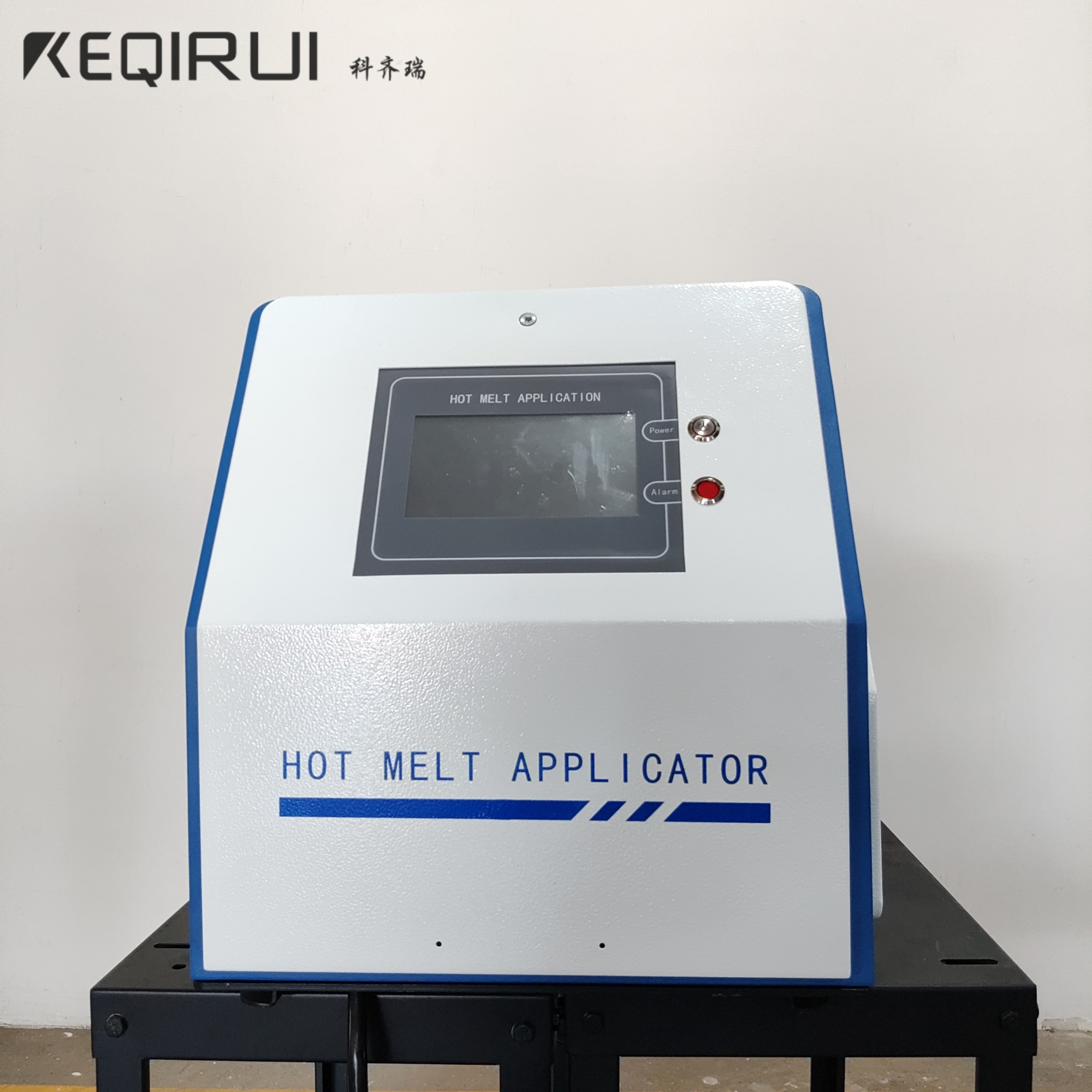 Hot Melt Glue Machine for Leather Textile Electric Touch Screen Easy Operation for Beverage Industry Wood Packaging Gear Core