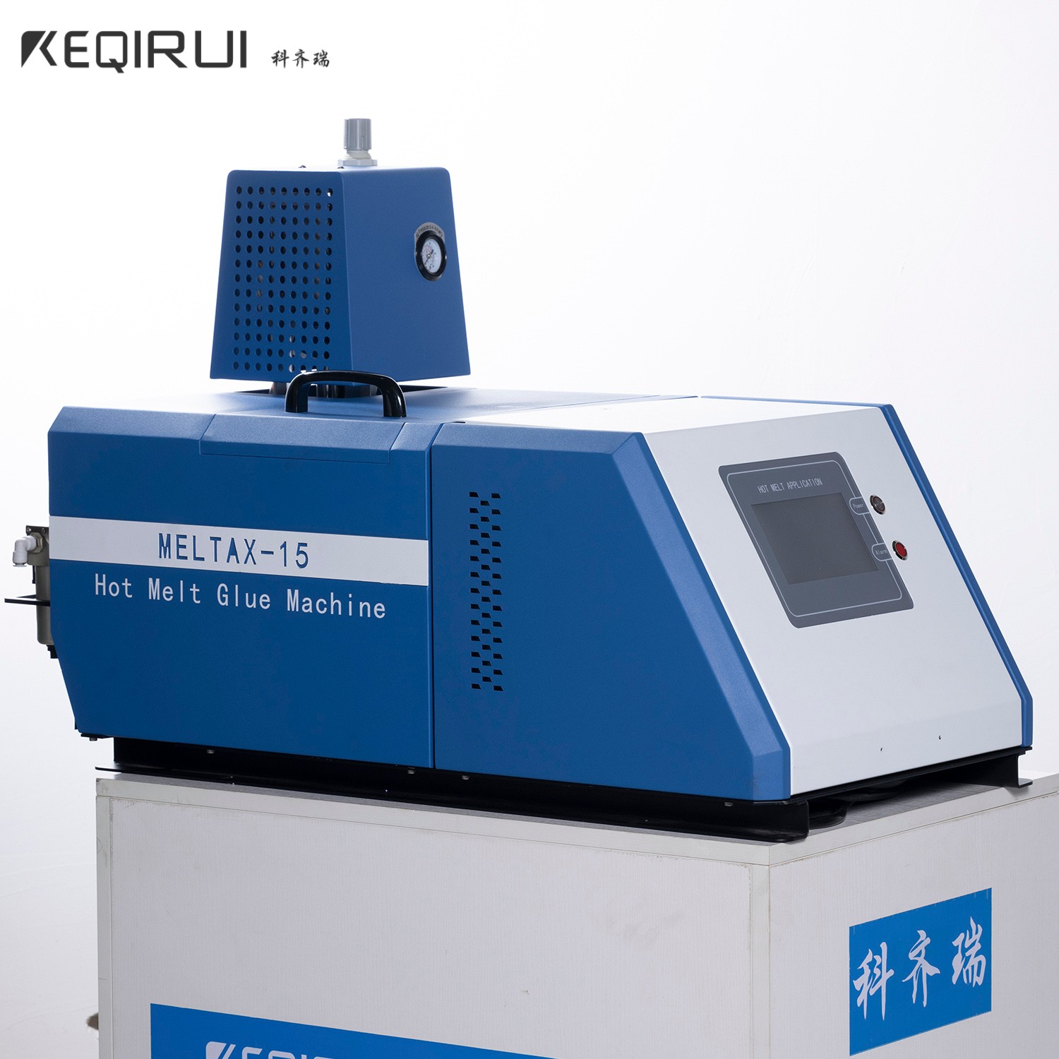 PUR Hot Melt Adhesive Machine Hot Selling, Fully Automatic Touch Screen Coating Machine Compatible with Nordson