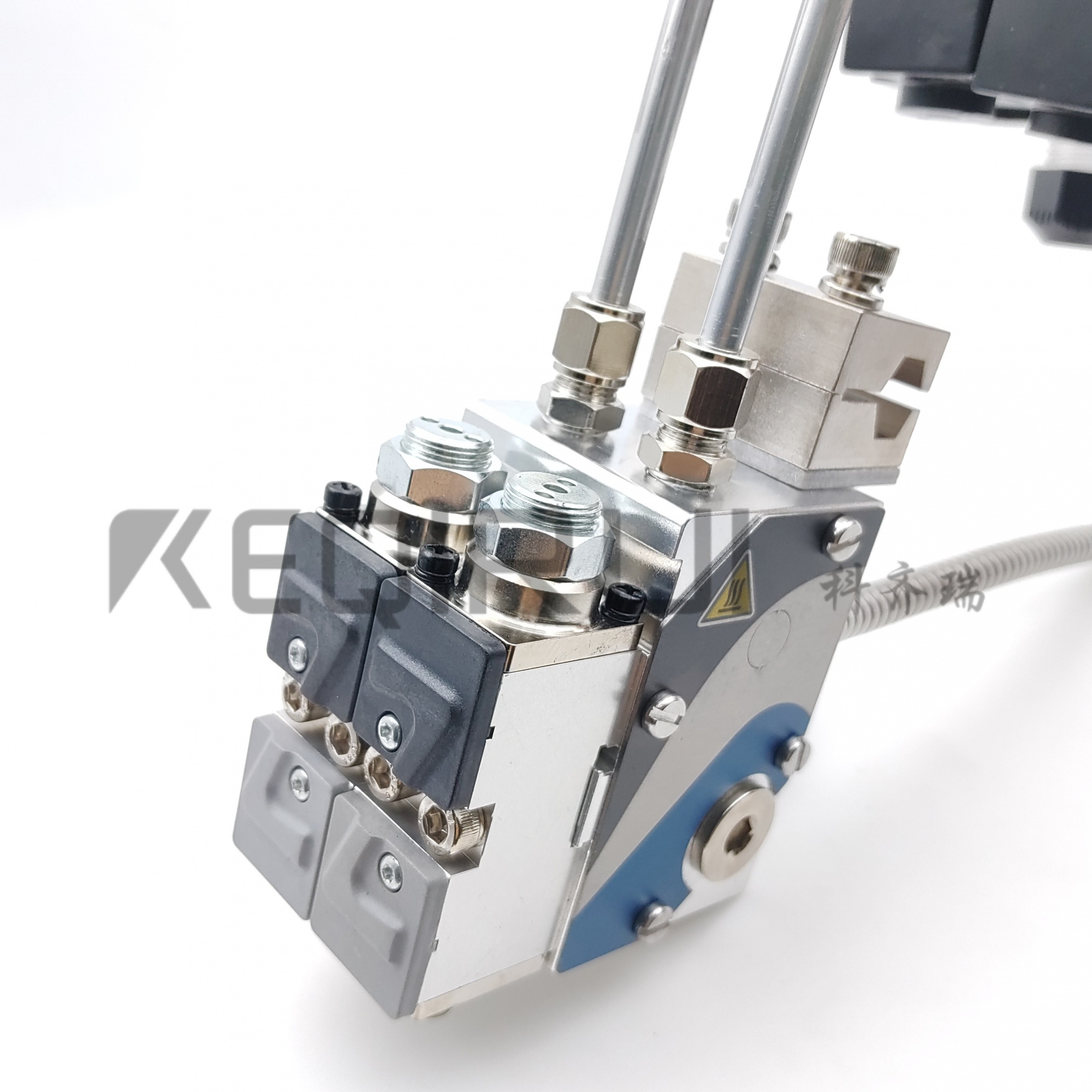 8509832 Irregularly Shaped Hot Melt Glue Gun Dual Module Compatible with Robatech