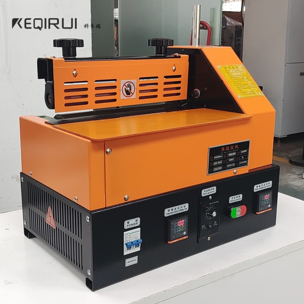 Hot melt glue roll machine desktop test/cabinet type