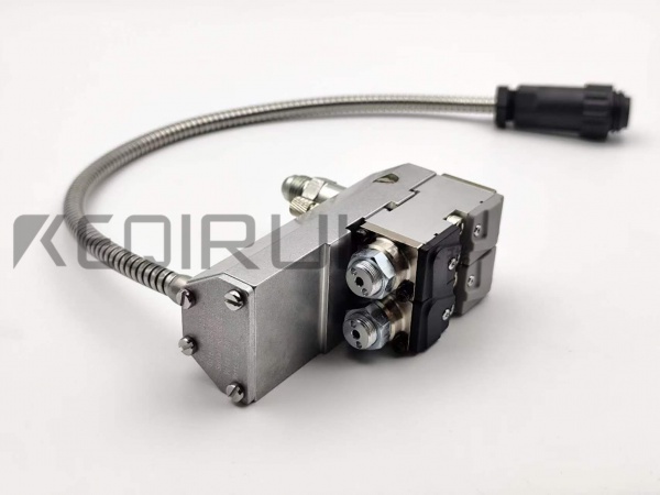 For Nordson Compatible Electric Packaging Double Glue Hot Melt Glue Spray Gun 1057403