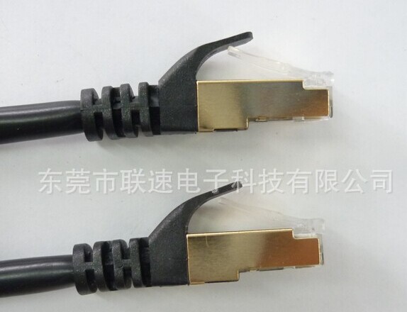 七类网线，CAT7 SSTP网络跳线，万兆网线