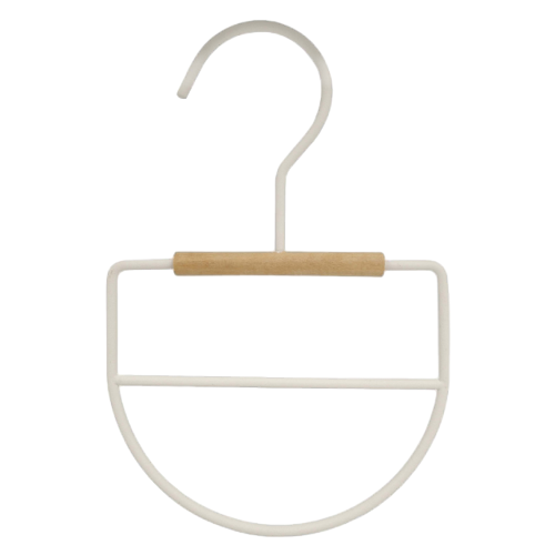 Single Hook Metal Display Tie Hanger
