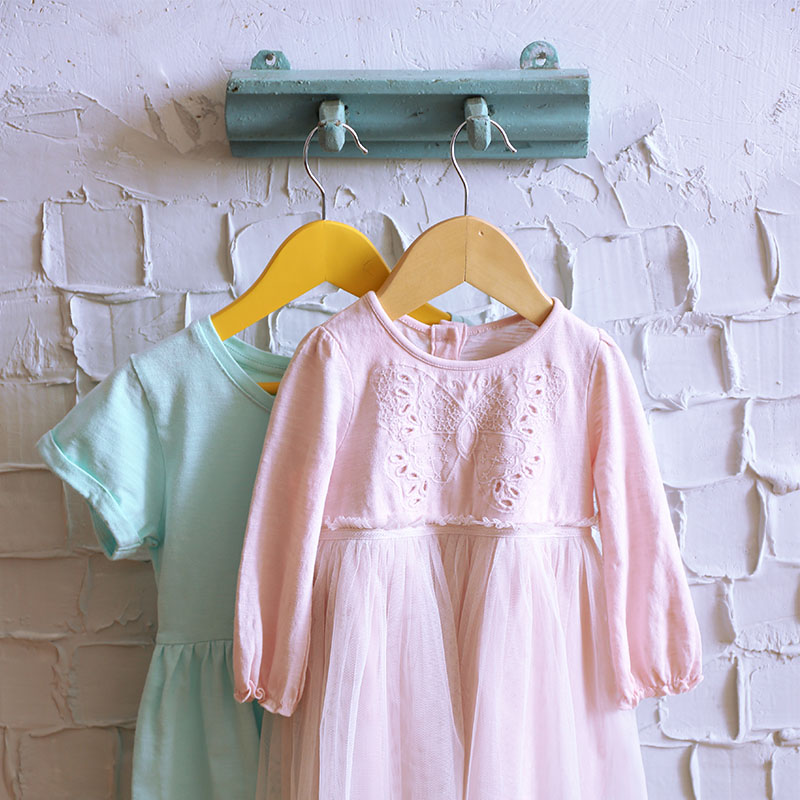 Durable Child Size Wooden Hanger