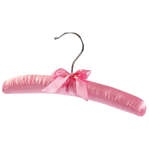 Cute Colorful Satin Kids Hanger