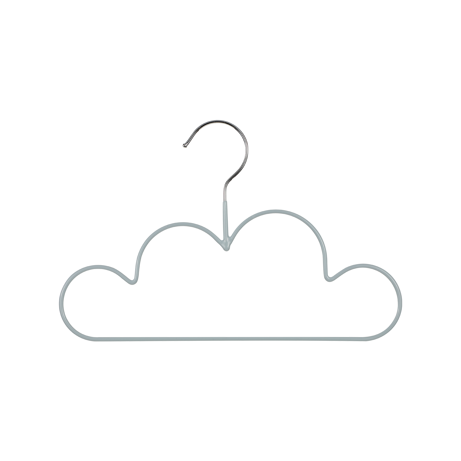 Cute Cloud PVC Coated Metal Kids Hanger