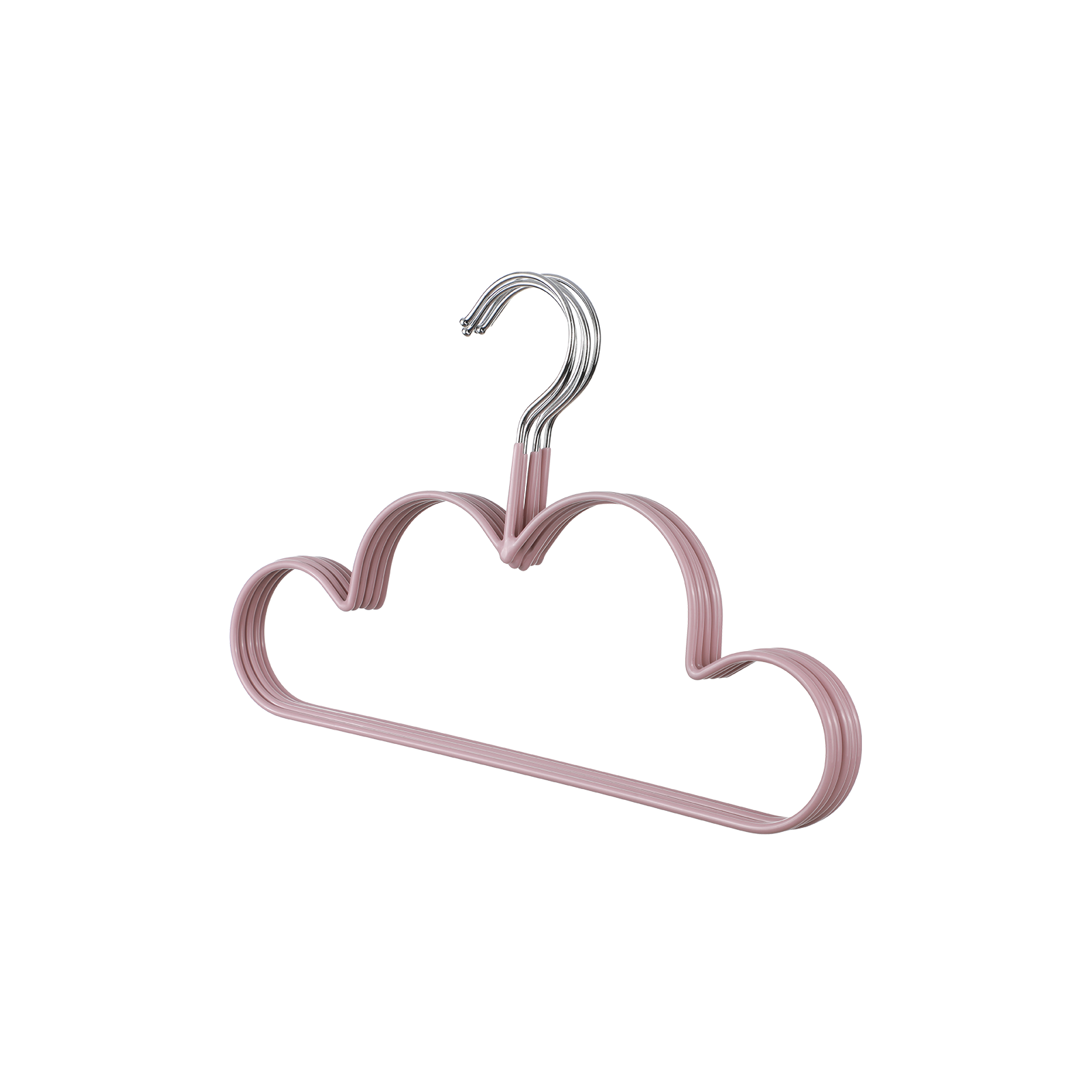 Cute Cloud PVC Coated Metal Kids Hanger