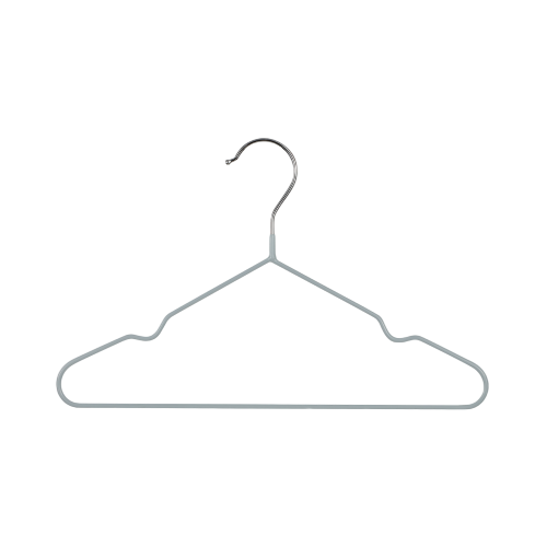 Kids Dipped Rubber-Coated Iron Hangers