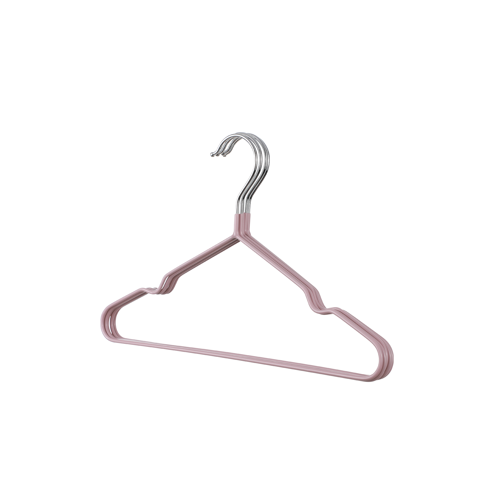 Kids Dipped Rubber-Coated Iron Hangers