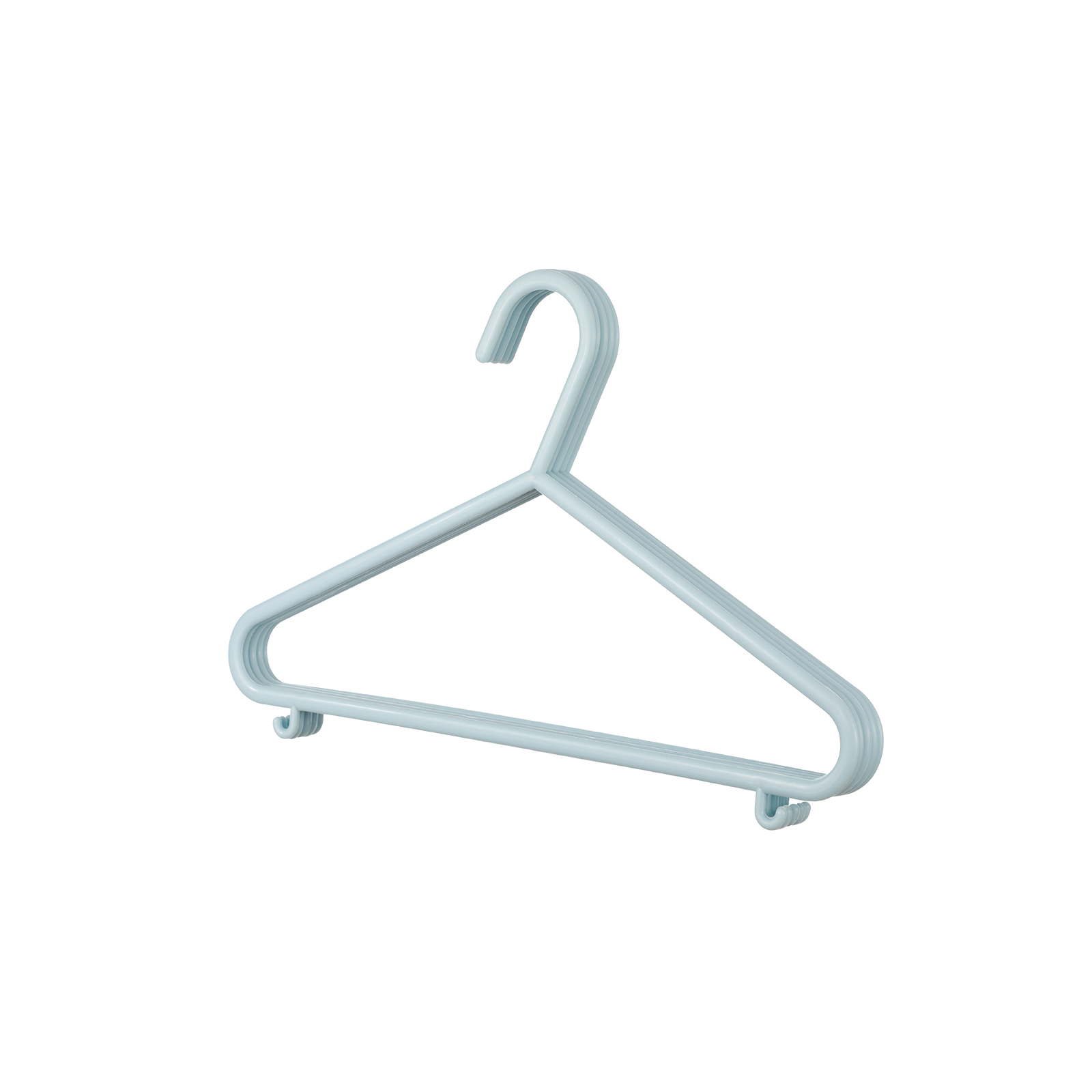 Colorful Value Pack Plastic Hangers for Baby Clothes