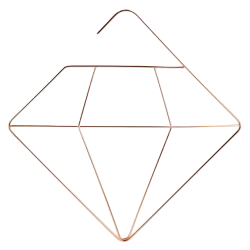 Copper Wire Metal Tie/Scaf Hanger