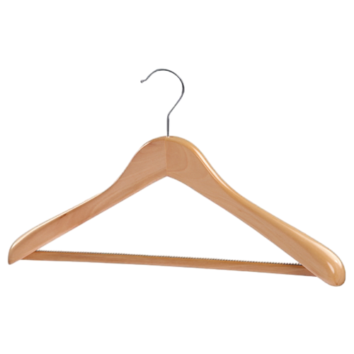 Natrual Durabel Wooden Coat Hanger for Coats