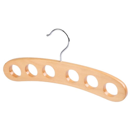 Wooden Tie Hanger for Display