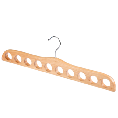New Design Wooden Tie  & Belt Hanger