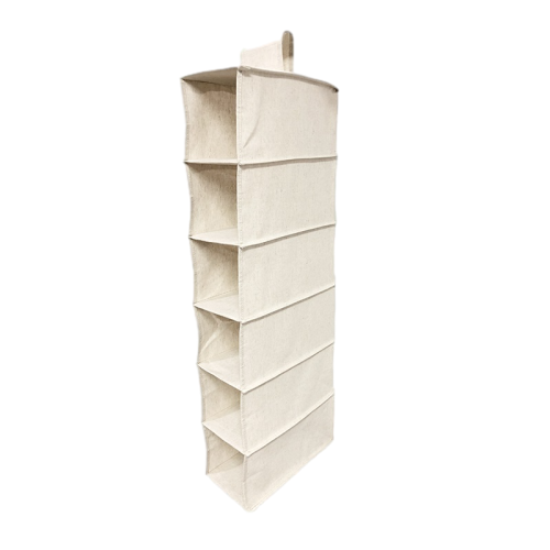 Foldable Poly-cotton Multilayers Customized Hanging Organizer