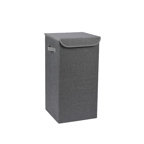 Custom Faux Linen Laundry Hamper Clothes Storage