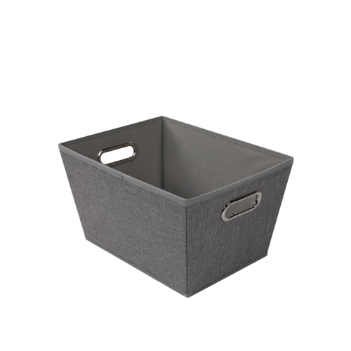 Faux Linen Bedroom Storage Cube for Toys
