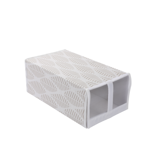 Polyester Fabric Shoe Organizer Storage Box