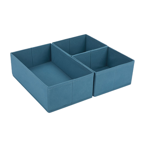  Non-woven Set of 3pcs Storage Basket for Organization